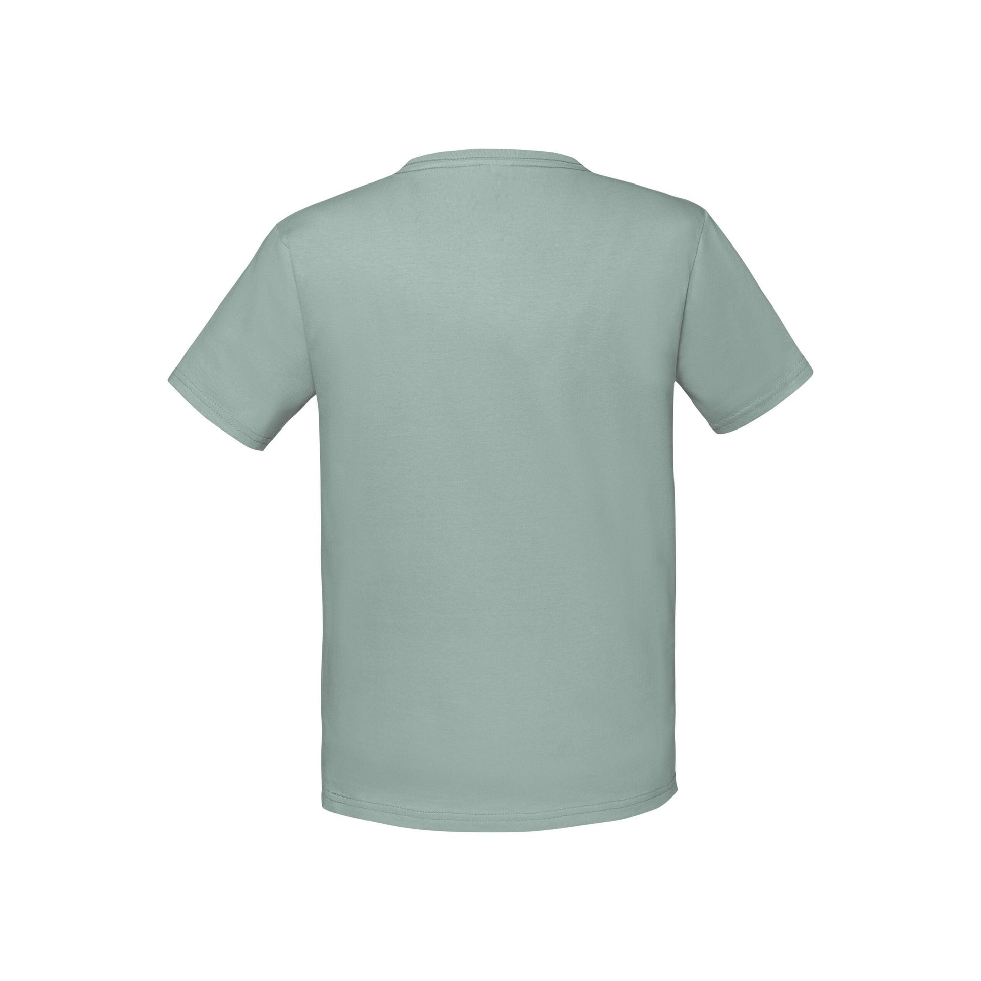 Sage - Side - Fruit of the Loom Childrens-Kids Iconic 150 T-Shirt