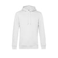 White - Front - B&C Mens Organic Hoodie