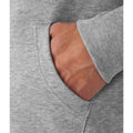 Grey Heather - Lifestyle - B&C Mens Organic Hoodie