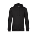 Black - Front - B&C Mens Organic Hoodie