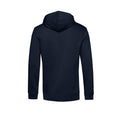 Navy - Back - B&C Mens Organic Hoodie