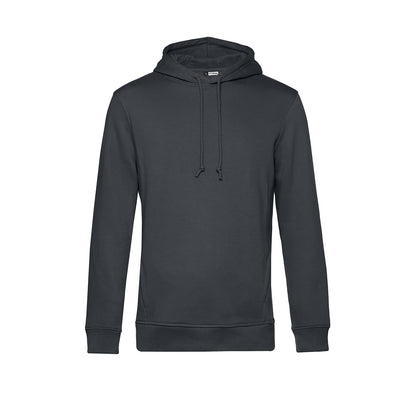 Asphalt - Front - B&C Mens Organic Hoodie