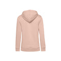 Soft Rose - Back - B&C Womens-Ladies Organic Hoodie