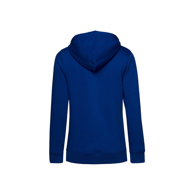 Royal Blue - Back - B&C Womens-Ladies Organic Hoodie