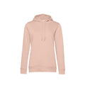 Soft Rose - Front - B&C Womens-Ladies Organic Hoodie