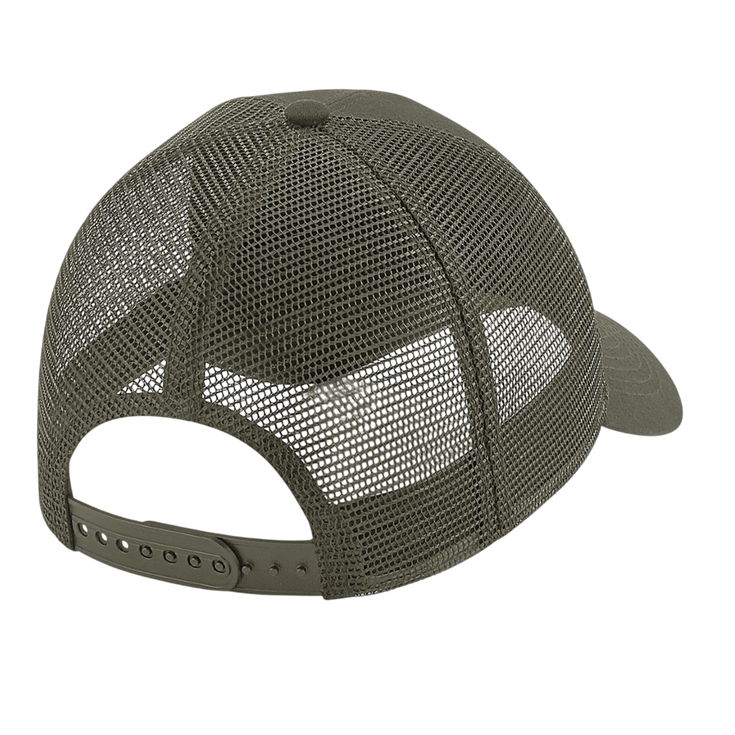 Military Green - Back - Beechfield Unisex Adult Trucker Cap