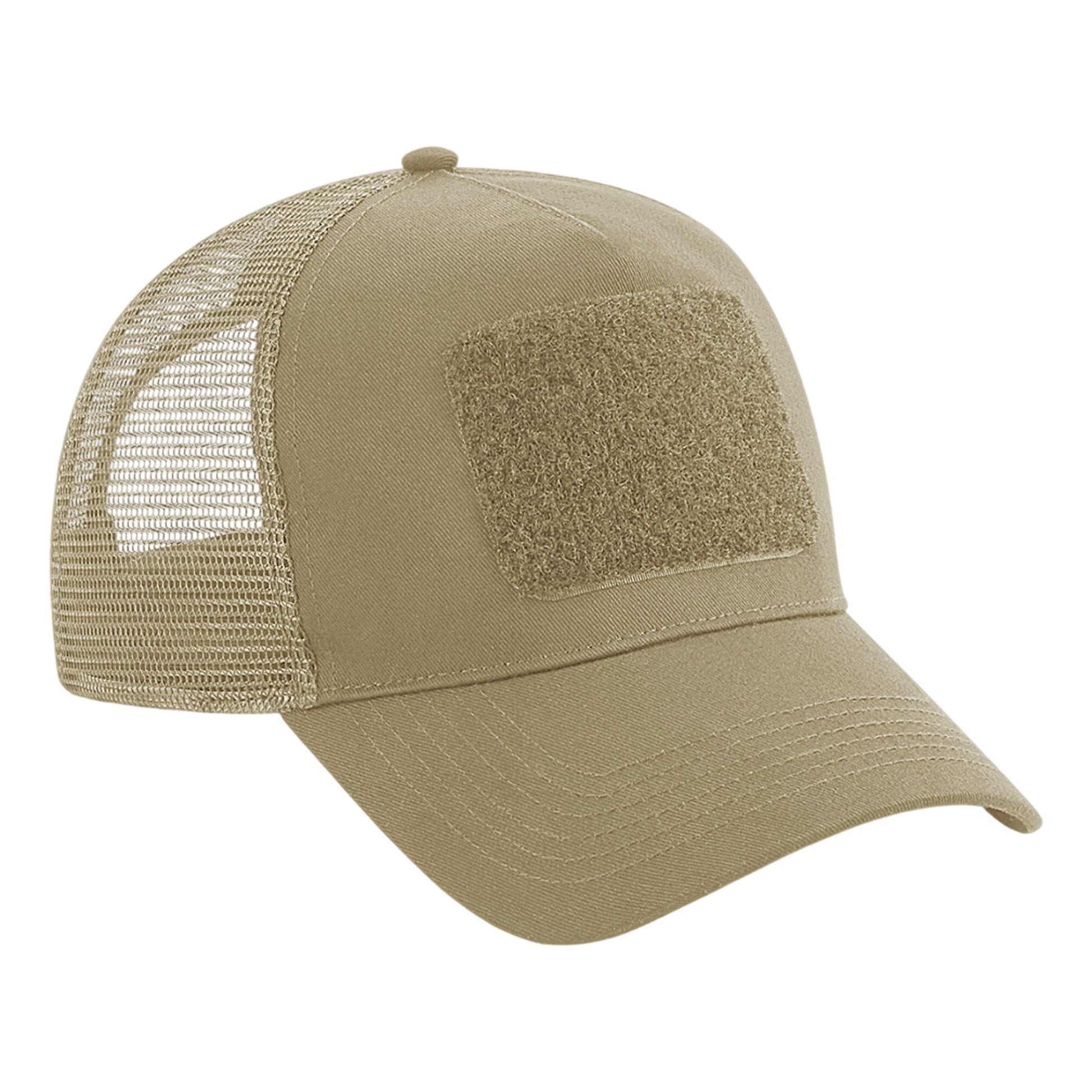Black - Side - Beechfield Unisex Adult Trucker Cap
