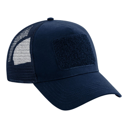 French Navy - Front - Beechfield Unisex Adult Trucker Cap