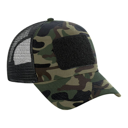 Jungle Camo - Front - Beechfield Unisex Adult Trucker Cap