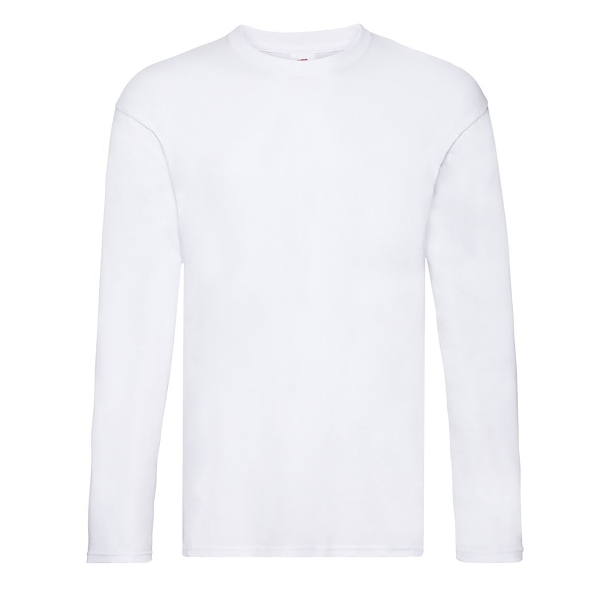 White - Front - Fruit of the Loom Mens Iconic 150 Classic Long-Sleeved T-Shirt