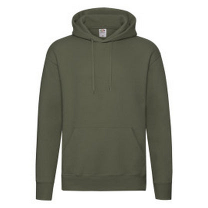 Classic Olive - Front - Fruit of the Loom Mens R Hoodie