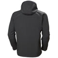 Dark Grey - Back - Helly Hansen Unisex Adult Kensington Hooded Soft Shell Jacket