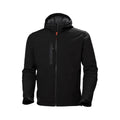 Black - Front - Helly Hansen Unisex Adult Kensington Hooded Soft Shell Jacket