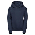 French Navy - Front - Jerzees Schoolgear Childrens-Kids Hoodie