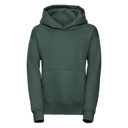 Bottle Green - Front - Jerzees Schoolgear Childrens-Kids Hoodie