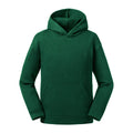 Bottle Green - Front - Jerzees Schoolgear Childrens-Kids Hoodie