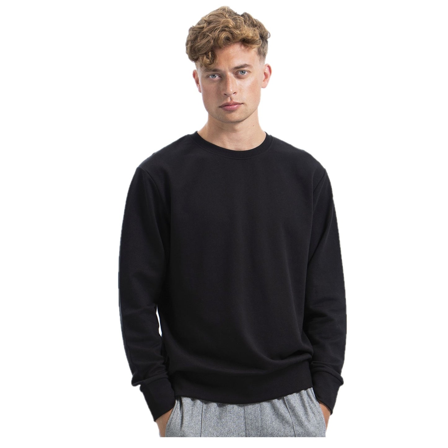 Black - Front - Mantis Unisex Adult Sweatshirt
