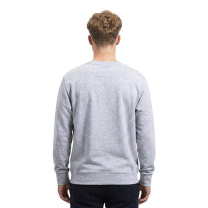 Grey Heather - Back - Mantis Unisex Adult Sweatshirt