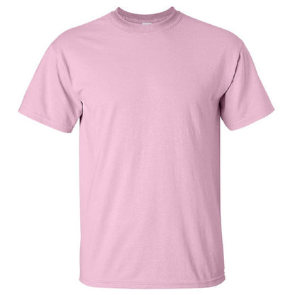Light Pink - Front - Gildan Mens Ultra Cotton Short Sleeve T-Shirt