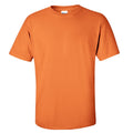 Tangerine - Front - Gildan Mens Ultra Cotton Short Sleeve T-Shirt