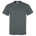 Dark Heather - Front - Gildan Mens Ultra Cotton Short Sleeve T-Shirt