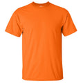 Safety Orange - Front - Gildan Mens Ultra Cotton Short Sleeve T-Shirt