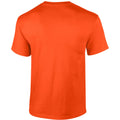 Orange - Back - Gildan Mens Ultra Cotton Short Sleeve T-Shirt