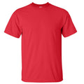 Red - Front - Gildan Mens Ultra Cotton Short Sleeve T-Shirt
