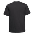 Black - Side - Russell Mens Heavyweight T-Shirt