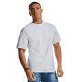 Grey - Back - Russell Mens Heavyweight T-Shirt