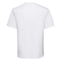 White - Side - Russell Mens Heavyweight T-Shirt