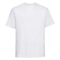 White - Front - Russell Mens Heavyweight T-Shirt