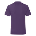 Purple - Back - Fruit of the Loom Girls T-Shirt