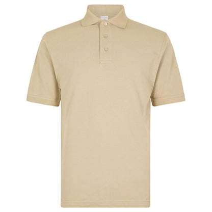 Sand - Front - Kustom Kit Mens Polo Shirt