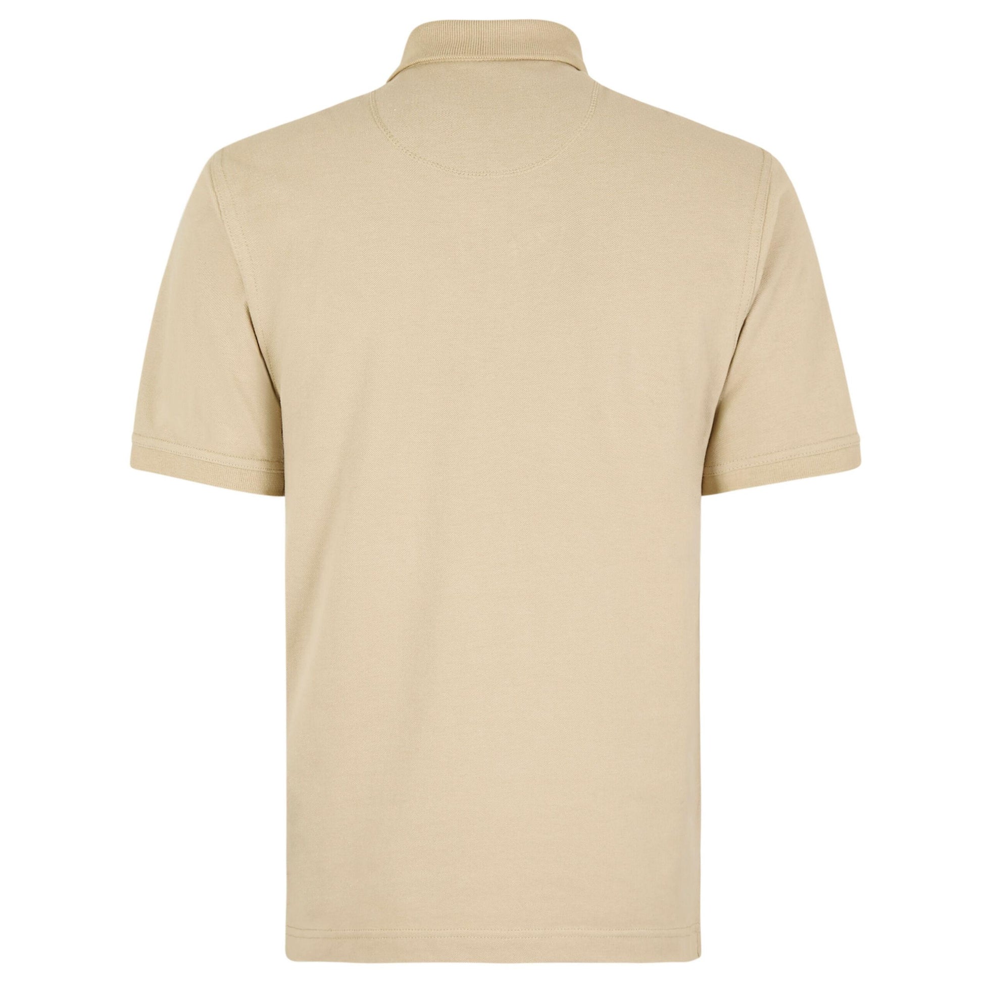 Sand - Back - Kustom Kit Mens Polo Shirt