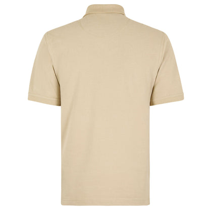 Sand - Back - Kustom Kit Mens Polo Shirt