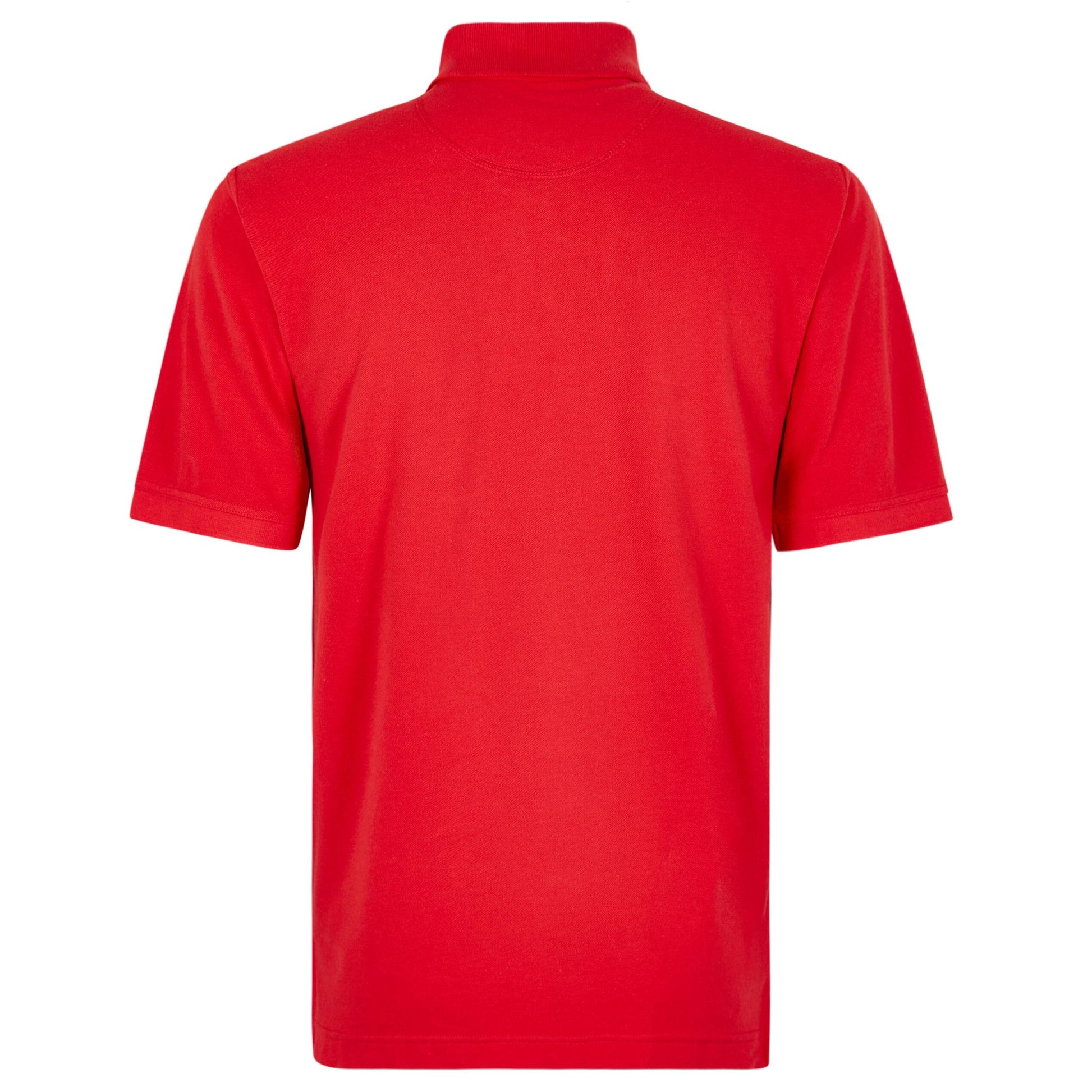 Tomato Red - Back - Kustom Kit Mens Polo Shirt