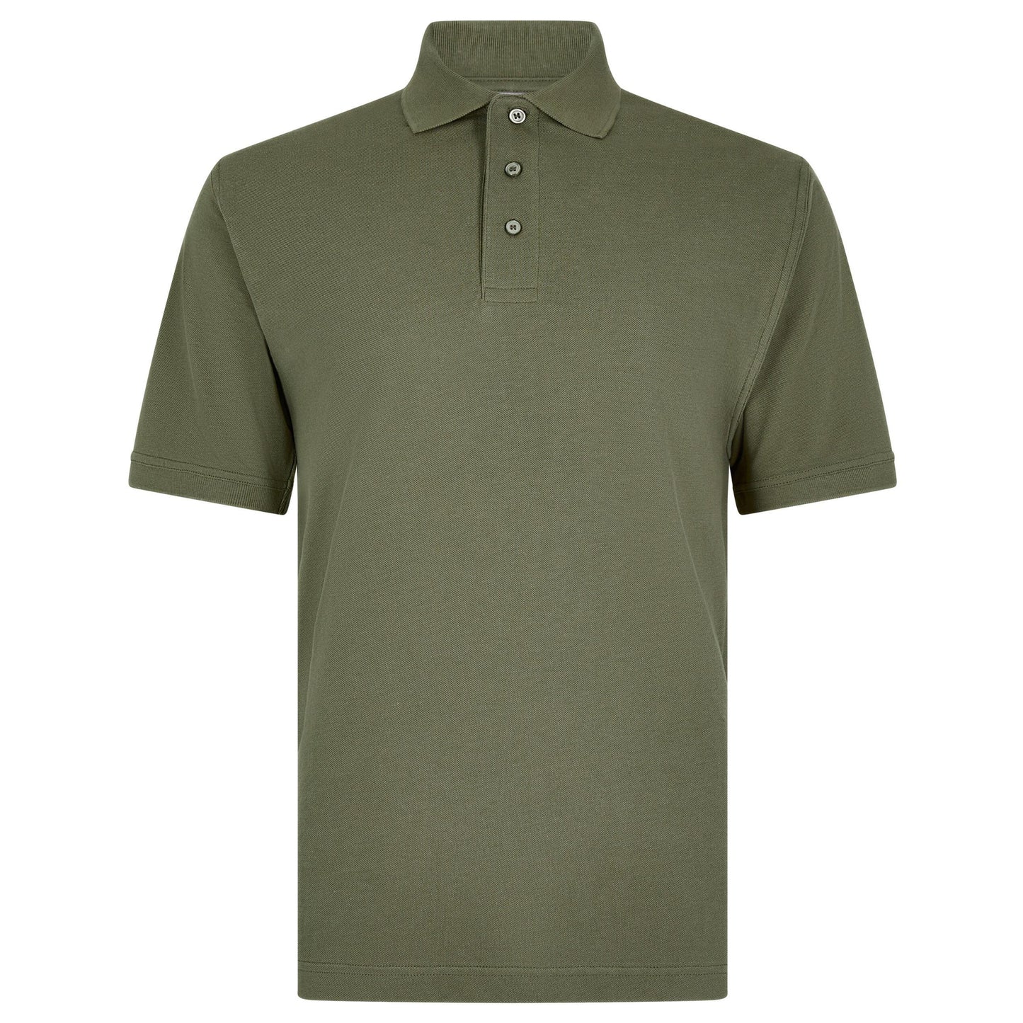 Camo Green - Front - Kustom Kit Mens Polo Shirt