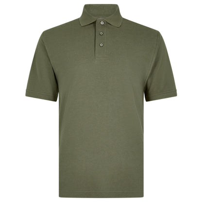 Camo Green - Front - Kustom Kit Mens Polo Shirt