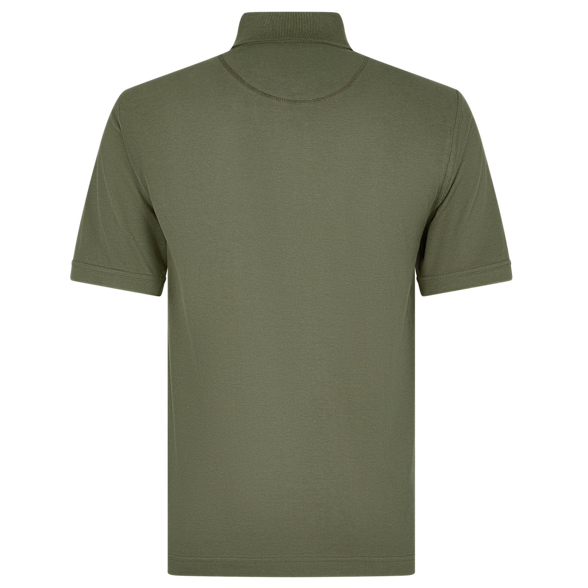 Camo Green - Back - Kustom Kit Mens Polo Shirt