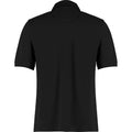 Black - Back - Kustom Kit Mens Polo Shirt