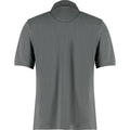 Dark Grey - Back - Kustom Kit Mens Polo Shirt