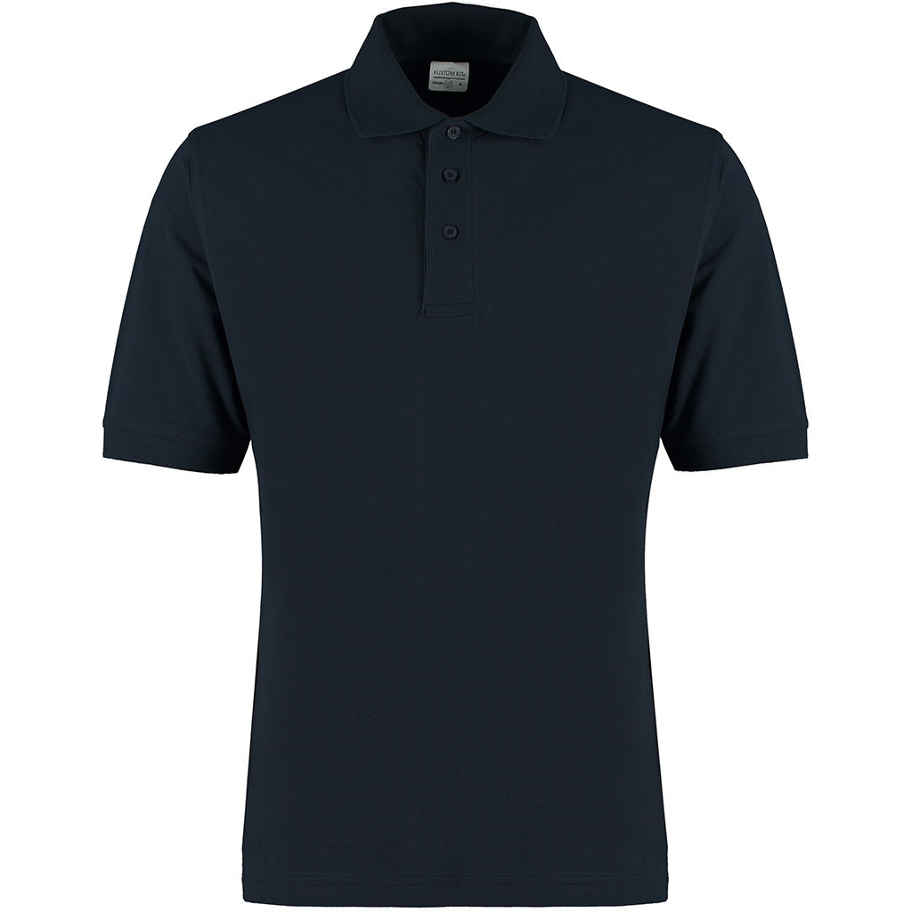 Navy - Front - Kustom Kit Mens Polo Shirt