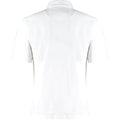 White - Back - Kustom Kit Mens Polo Shirt