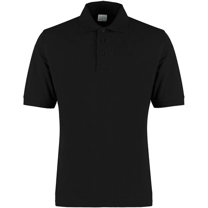 Black - Front - Kustom Kit Mens Polo Shirt