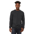 DTG Dark Grey - Back - Bella + Canvas Unisex Adult Fleece Drop Shoulder Sweatshirt