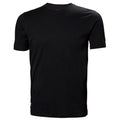 Black - Front - Helly Hansen Mens Short-Sleeved T-Shirt