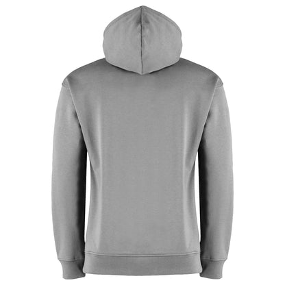 Grey Heather - Back - Kustom Kit Mens Hoodie