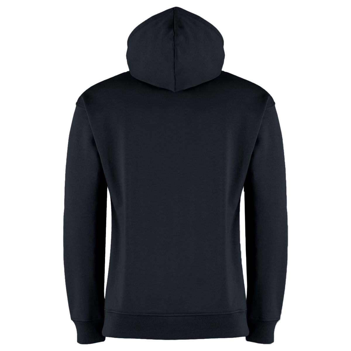 Navy - Back - Kustom Kit Mens Hoodie