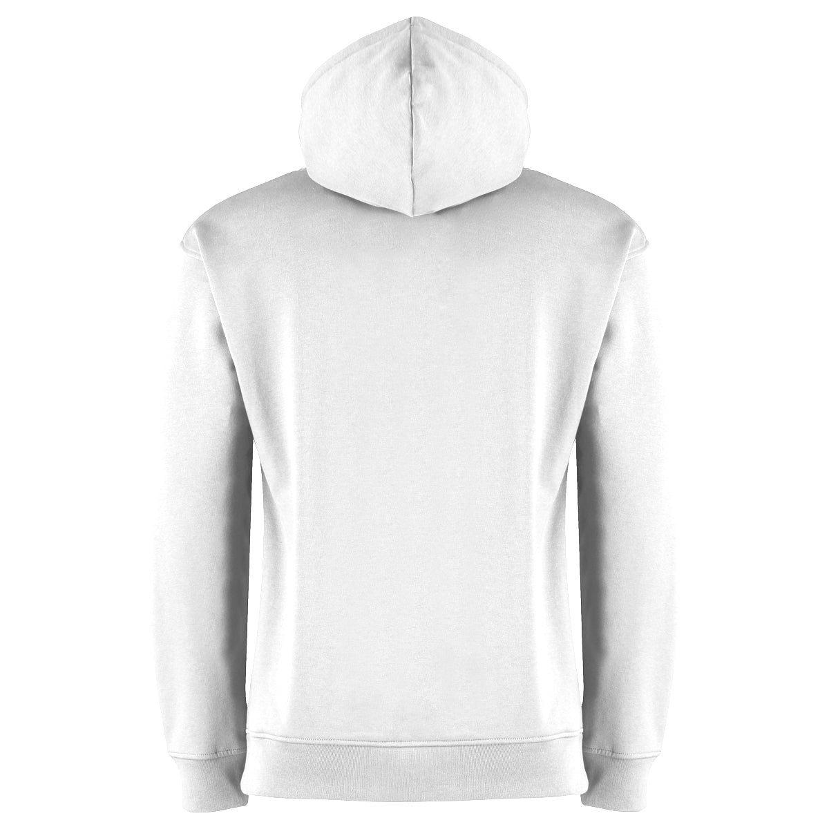 White - Back - Kustom Kit Mens Hoodie